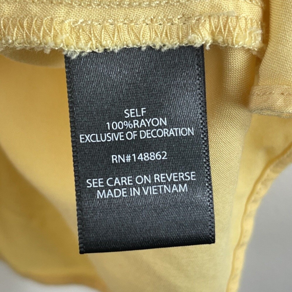 Torrid Soft Yellow Sophie Eyelet Swing Cami Tank Top Plus Size 0 Large - Picture 4 of 13